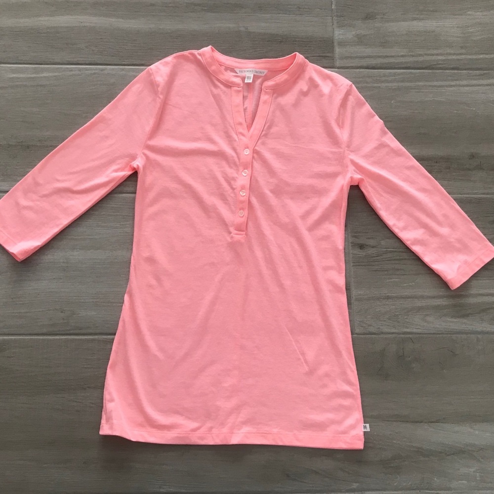 SOLD! NWOT Victoria’s Secret Pink Henley Shirt